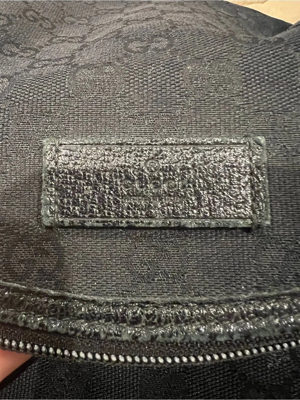 Black Men's Crossbody Messenger Bag - Unbranded